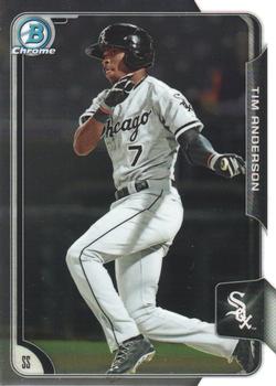 2015 Bowman - Chrome Prospects #BCP81 Tim Anderson Front