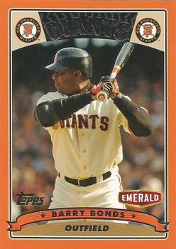 2006 Topps Emerald Nuts San Francisco Giants #4 Barry Bonds Front