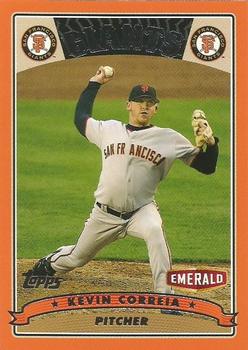 2006 Topps Emerald Nuts San Francisco Giants #6 Kevin Correia Front