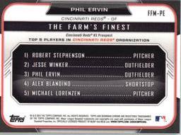 2015 Bowman - The Farm's Finest Minis #FFM-PE Phil Ervin Back