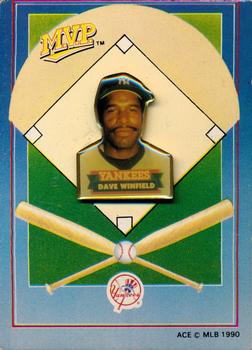 1990 ACE MVP Pins #NNO Dave Winfield Front