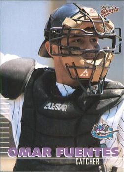 2000 Multi-Ad Greensboro Bats #12 Omar Fuentes Front