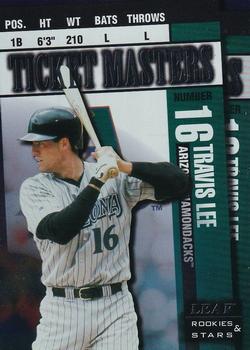1998 Leaf Rookies & Stars - Ticket Masters #19 Travis Lee / Matt Williams Front