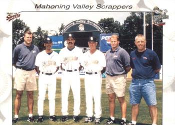 2000 Multi-Ad Mahoning Valley Scrappers #30 Lee Slagle / Willie Aviles / Terry Clarke / Ted Kubiak / Chris Anderson / Mark Konrad Front