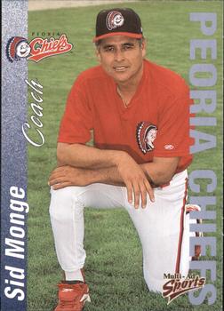 2000 Multi-Ad Peoria Chiefs #NNO Sid Monge Front