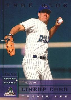1998 Leaf Rookies & Stars - True Blue #161 Travis Lee Front