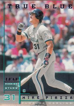 1998 Leaf Rookies & Stars - True Blue #312 Mike Piazza Front
