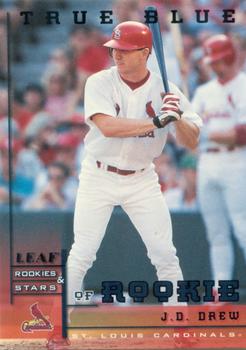 1998 Leaf Rookies & Stars - True Blue #332 J.D. Drew Front