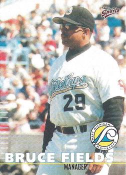 2000 Multi-Ad West Michigan Whitecaps #NNO Bruce Fields Front
