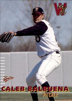 2000 Multi-Ad Wisconsin Timber Rattlers #5 Caleb Balbuena Front
