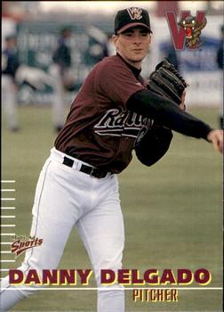 2000 Multi-Ad Wisconsin Timber Rattlers #7 Danny Delgado Front