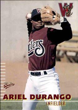 2000 Multi-Ad Wisconsin Timber Rattlers #9 Ariel Durango Front