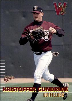 2000 Multi-Ad Wisconsin Timber Rattlers #12 Kristoffer Gundrum Front