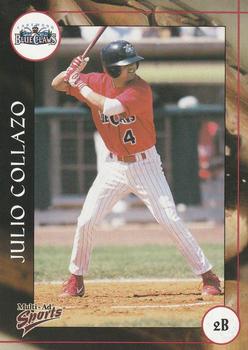 2001 Multi-Ad Lakewood BlueClaws #11 Julio Collazo Front