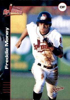 2001 Multi-Ad Lowell Spinners #19 Freddie Money Front