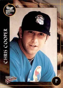2001 Multi-Ad Mahoning Valley Scrappers #3 Chris Cooper Front