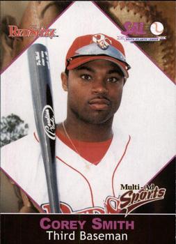 2001 Multi-Ad South Atlantic League Top Prospects #27 Corey Smith Front