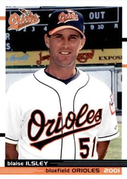 2001 Grandstand Bluefield Orioles #NNO Blaise Ilsley Front