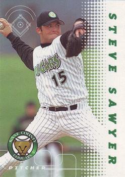 2001 Grandstand Kane County Cougars #24 Steve Sawyer Front