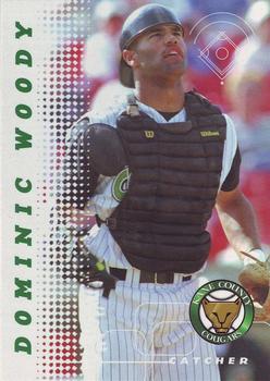2001 Grandstand Kane County Cougars #30 Dominic Woody Front