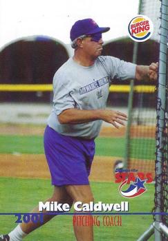 2001 Huntsville Stars #NNO Mike Caldwell Front