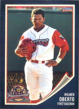 2014 Choice Williamsport Crosscutters #20 Wilmer Oberto Front