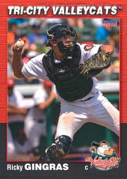 2014 Choice Tri-City ValleyCats #21 Ricky Gingras Front