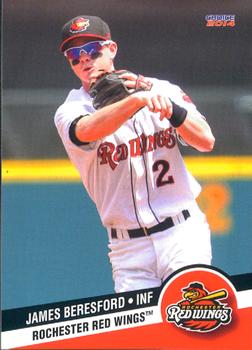 2014 Choice Rochester Red Wings #2 James Beresford Front