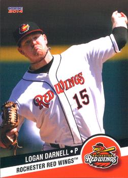 2014 Choice Rochester Red Wings #5 Logan Darnell Front