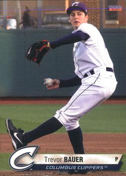 2014 Choice Columbus Clippers #6. Trevor Bauer Front