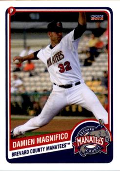 2014 Choice Brevard County Manatees #16 Damien Magnifico Front