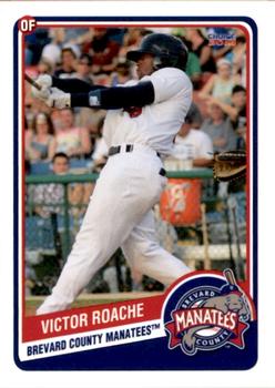 2014 Choice Brevard County Manatees #24 Victor Roache Front