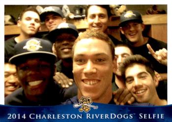 2014 Grandstand Charleston RiverDogs #NNO Charleston RiverDogs Selfie Front