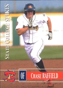 2014 Grandstand State College Spikes #NNO Chase Raffield Front