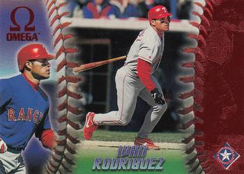 1998 Pacific Omega - Red #241 Ivan Rodriguez Front