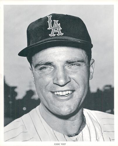 1961 Manny's Baseball Land Los Angeles Angels #NNO Eddie Yost Front