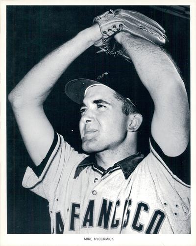 1961 Manny's Baseball Land San Francisco Giants #NNO Mike McCormick Front