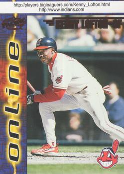 1998 Pacific Online - Red #223 Kenny Lofton Front