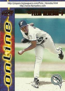 1998 Pacific Online - Red #296 Felix Heredia Front