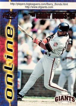 1998 Pacific Online - Red #655 Barry Bonds Front