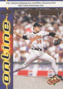 1998 Pacific Online - Web Cards #95 Mike Mussina Front