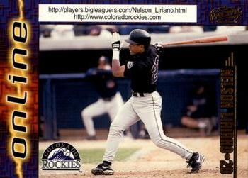 1998 Pacific Online - Web Cards #251 Nelson Liriano Front