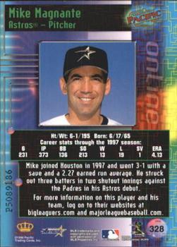 1998 Pacific Online - Web Cards #328 Mike Magnante Back