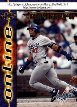 1998 Pacific Online - Web Cards #385 Gary Sheffield Front