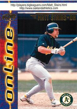 1998 Pacific Online - Web Cards #546 Matt Stairs Front