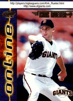 1998 Pacific Online - Web Cards #672 Kirk Rueter Front