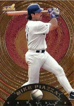 1998 Pacific Aurora - Kings of the Major Leagues #6 Mike Piazza Front