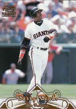 1998 Pacific Paramount - Gold #242 Barry Bonds Front