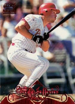 1998 Pacific Paramount - Red #213 Gregg Jefferies Front