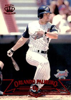 1998 Pacific - Red Threatt #12 Orlando Palmeiro Front